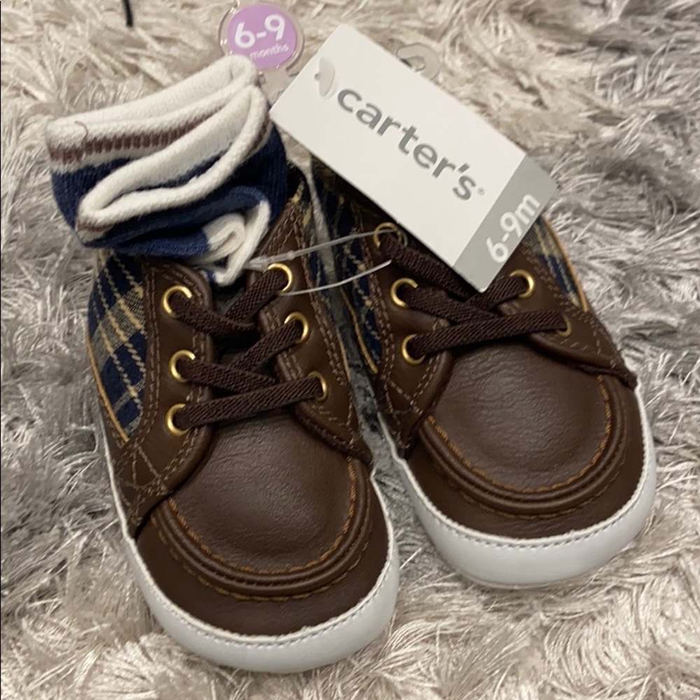 Brand new toddler shoes with matching socks!